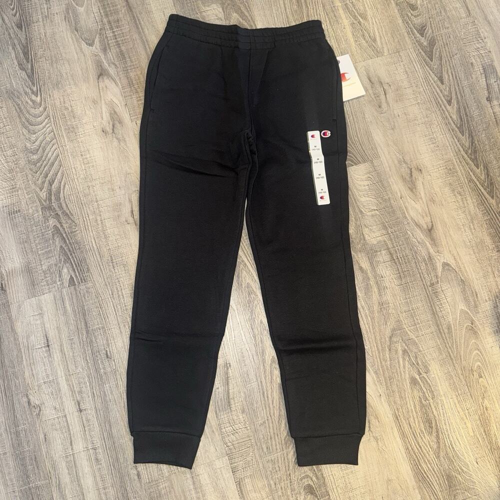 Champion Kids Signature Fleece Jogger Pants Black Size M 10/12 NWT Target
